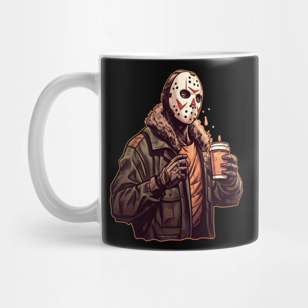 Jason Drink Coffee by garnkay